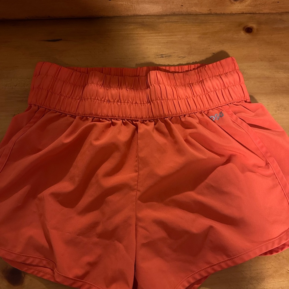 DSG Women's Bright Orange Athletic Shorts